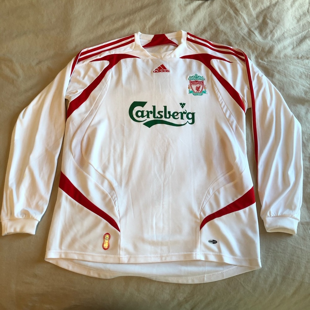 Vintage Liverpool Adidas long sleeve jersey
